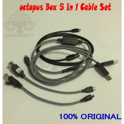 Octoplus pro/octopus Box 5 In 1 Cable Set(includinge optimus cable )