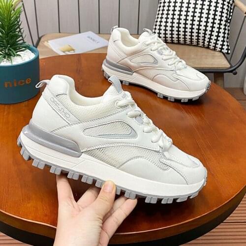 NAUSK 2021 NEW Women Running Shoes Outdoor Comfortable Women Sneakers Men Air Shoes Gold Pink Athletics Sport Shoes Couple