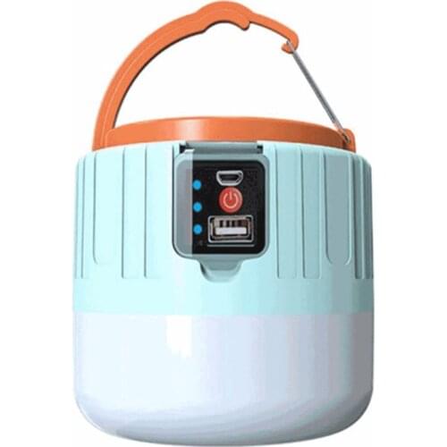 Solar LED Camping Light USB Rechargeable Bulb For Outdoor Tent Lamp Portable Lanterns Emergency Lights 280W 190W For BBQ Hiking