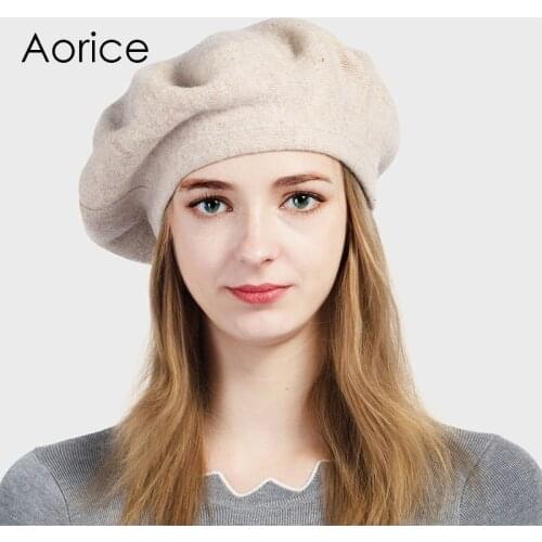 Pudi The New Women Winter Warm Knitted Hat Beanies Beret Hk707 Winter Cpas
