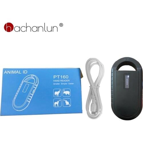 New Black Rfid FDX-B/A Animal Tag Microchip Reader ISO Chip OLED Pet Dog Scanner 134.2khz For Rfid Glass Tag Animal Microchip