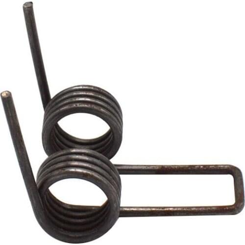 3MM Wire Spiral Steel Rotation Double torsion spring contact Clamp V-Type Rotary Spring