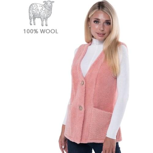 Wool lamb Womens Clothing