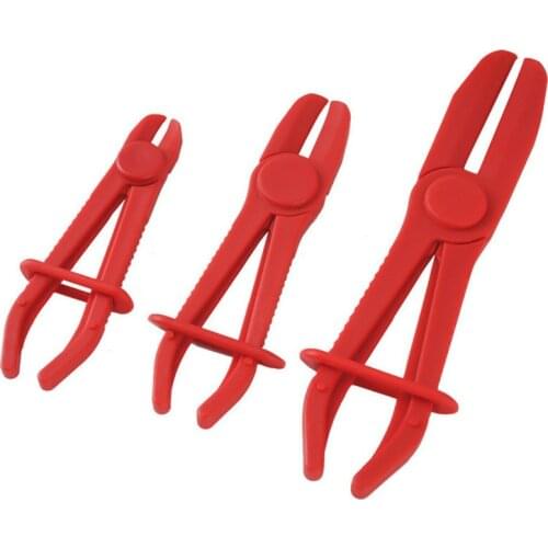 3Pcs Flexible Hose Clamp Tool Kit Car Repairs Removal Hand Tools Auto Vehicle Tool Fuel Water Brake Hose Clamp Pliers Set