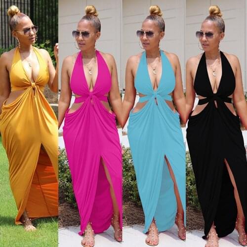 Womens Casual Sleeveless Ruched Neck Deep V Cocktail Party Nightclub Dresses Bodycon Mini Sexy Solid Color Club Dress