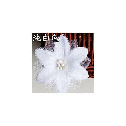 10pcs/lot patches flowers for clothing DIY sew on floral parches Embroidery flower applique for wedding dresses hat bags 5.5cm