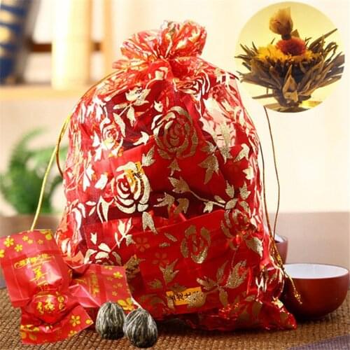 Lot of 20 Kinds Handmade Blooming Flower Tea Balls Beautiful Herbal Artistic Blooming Tea Wedding Gift