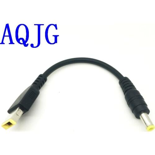 5.5*2.5mm male Round Jack to USB Square connector Power Adapter Converter Cable For Lenovo ThinkPad YOGA G500 G505 DC Jack Cord