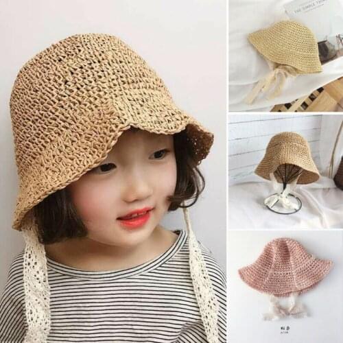 Hot Summer Baby Hat Cap Children Hat Straw Hat Kids Hat Boy Girls Beach Sun Hats