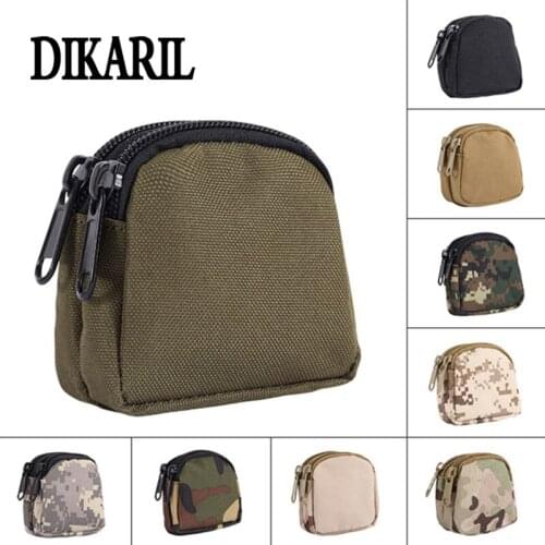 Dikaril Molle Pouch Camping Pouches Tactical Waist Bag Functional Bag Military Key Coin Sport Bag Purses Mulity Pouch Organizer