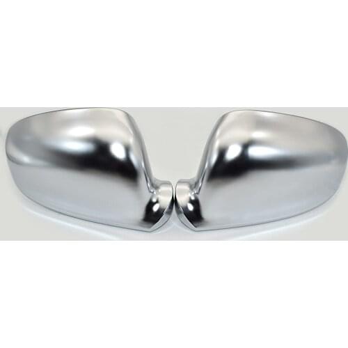 For VW for Golf Rabbit for Jetta MK5 2006 2007 2008 2009 Car Auto Replacement parts Rearview Side Wing Mirror Cover Chrome