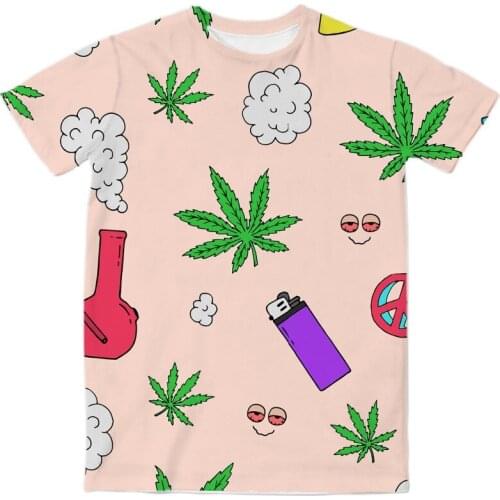 REAL American US SIZE 420 Fun Custom made 3D Sublimation Print T-Shirt plus size 3xl 4XL 5XL 6XL