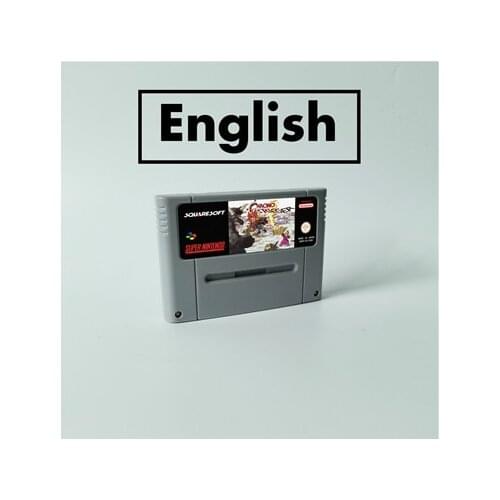 Chrono Trigger - RPG Game Card EUR Version English or French or German or Spanish Language Battery Save