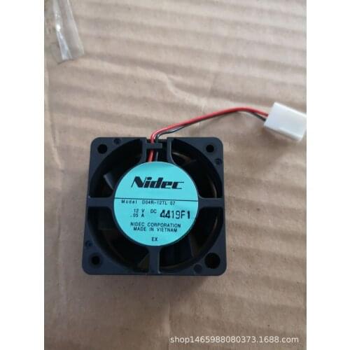 Japan FOR Nidec 4015 12V 0.05A D04R-12TL 07 cooling fan 2 line 4CM cm mute