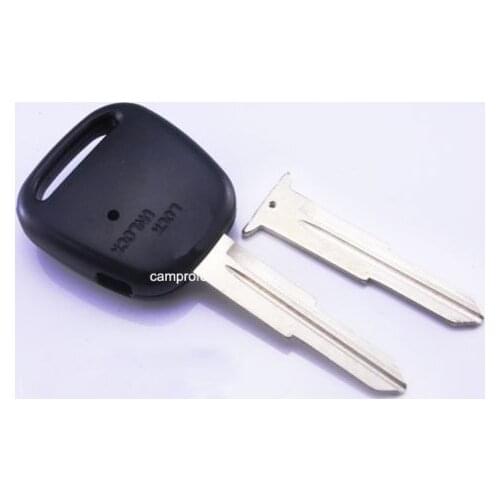 KEYECU 10PCS* New Replacement Uncut Remote Key Shell Case Fob Side 1 Button for Toyota