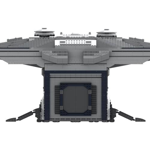 MOC Building Bock Model Landing CraftCreative Childrens Educational Bocks DIY Toy Gift Space Wars Landing Ship