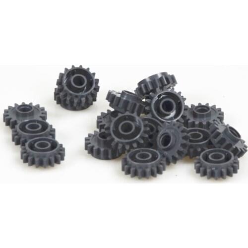 MOC Technical Building Blocks Technical Parts 30pcs Technical Gear 16 Tooth With Clutch compatible with lego for Kids Boys Toy