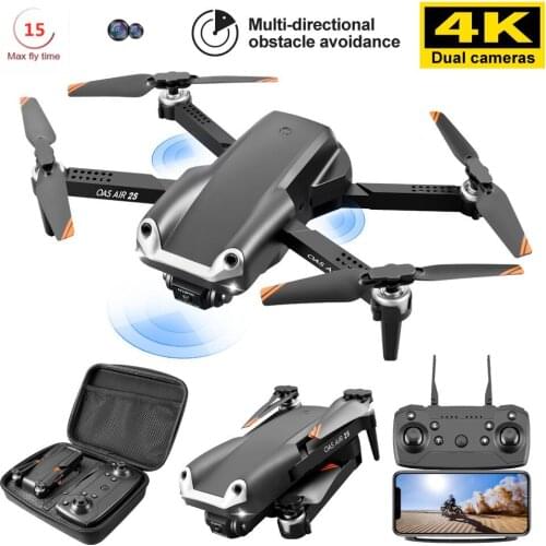Drone 4k HD Camera Manually Adjust 90 Degrees 2.4G Wifi FPV Hight Hold Professional RC Drone RC Quadcopter 106g