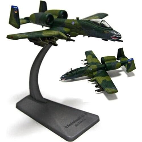 1/144 scale U.S. American Navy Army A10 Attack aircraft fighter airplane models adult children toys for display show collections