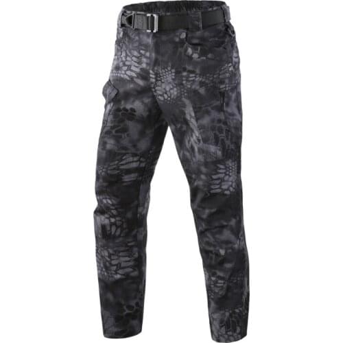 Wholesale ESDY Tactical pants outdoors operations combat overalls man army fan supplies real CS field equipment trousers