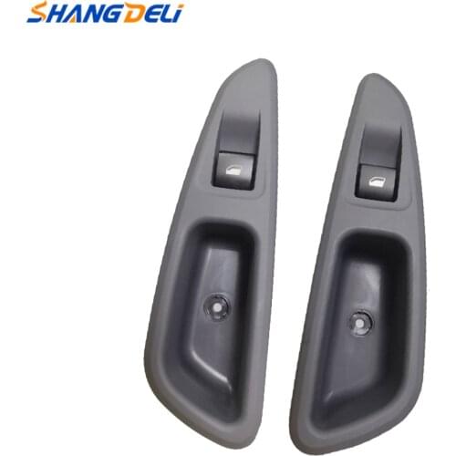 Power Window Switch Button With Panel Rear Right Left Side for Peugeot 408 2010-2013 Car