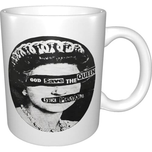 Create A Baseball Online Short Summer O Zom God Save The Queen Sex Pistols Basebal Mug Coffee Cup Coffee Mug Cafe Vase