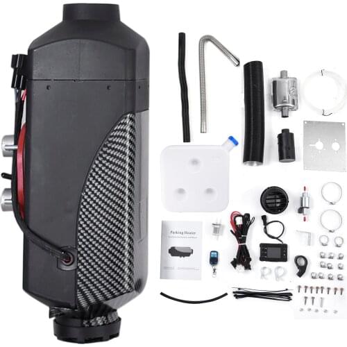 12V 24V Air Heater 5KW Parking Heater W/Remote Control LCD display be used to heat the cabs of trucks and various other vehicles