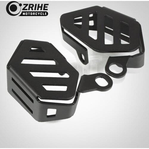 ZRIHE 1pair Motorcycle Brake Motorcycle Clutch Oil Cup Protective Cover Guard For BMW R1200GS 2013-2017 2014 2015 2016