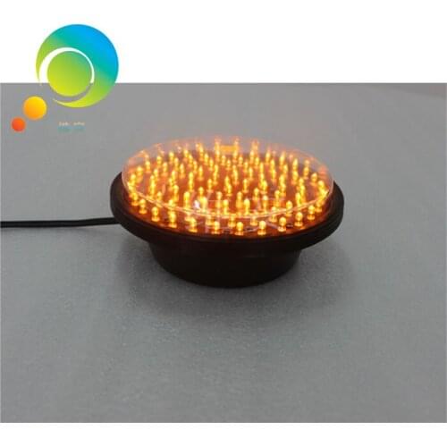 AC85-265V factory direct price 200mm yellow LED traffic signal light LED traffic lamp