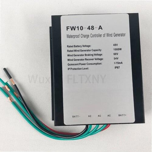 1000w rectifiers water proof Mini Wind Charge Controller DC24V 1kW Wind Turbine Generator Controller
