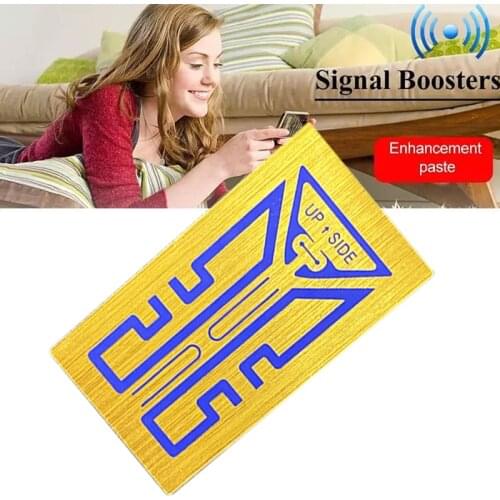2pcs Cellphone Phone Signal Enhancement Signal Antenna Booster Stickers Energy Stickers