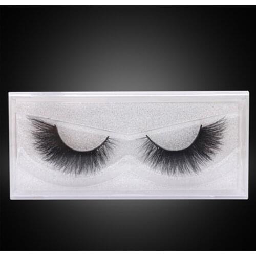 2020 Natural Lashes Mink Eyelashes 3D mink Hair Lashes Handmade100% Winged Long Eye Lash Reuse Daily Fox