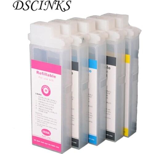 260ml PFI-120 Refillable Ink Cartridge for Canon TM200 TM205 TM300 TM305 200 205 300 305 printer with chip