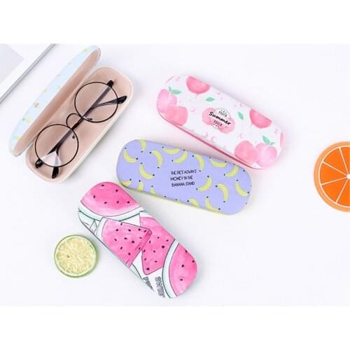 Protable Fruit Sunglasses Hard Eye Glasses Case Eyewear Protector Box Pouch Bag XX9D