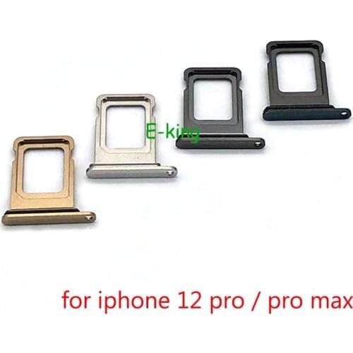 For iphone 12 Pro Max Sim Card Slot Tray Holder Sim Card Reader Socket