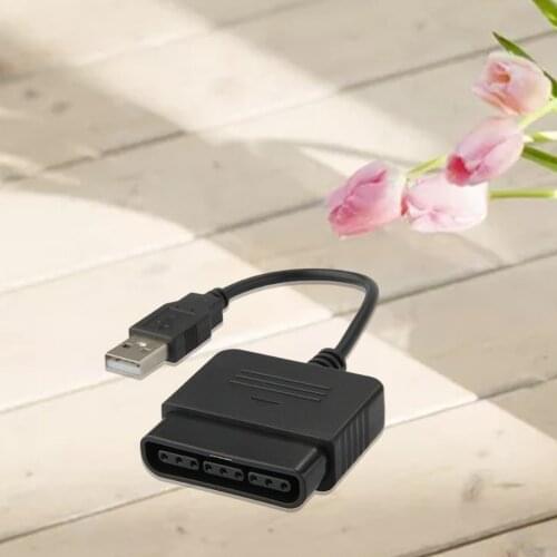 Playstation 2 Controller To USB Adapter P2 To P3 Adapter Cable USBPS3 Universal