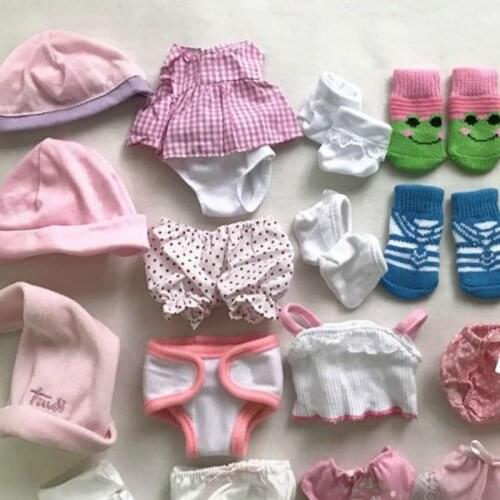 Underwear underwear vest hat socks gloves accessories suit for Milu baby suit for 25cm doll gift for girl