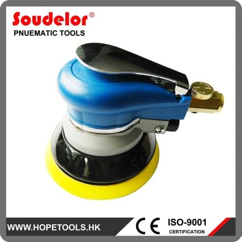 Ui-5101 Car Polisher Automotive Metal Wood 5" (6") Air Pneumatic Disc Orbital Sander Machine