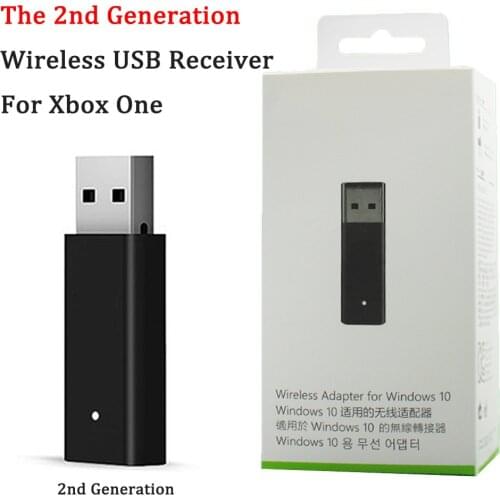 Portable USB Adapter wireless receiver for XBOX ONE Controller Accessories Win10 USB wireless PC receiver 1st and 2nd Generation