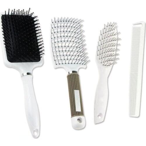 Professional Hair Brushes Comb Set Women Ladies Hair Care Massage Hairbrush Wet/Dry Curly Styling Tool