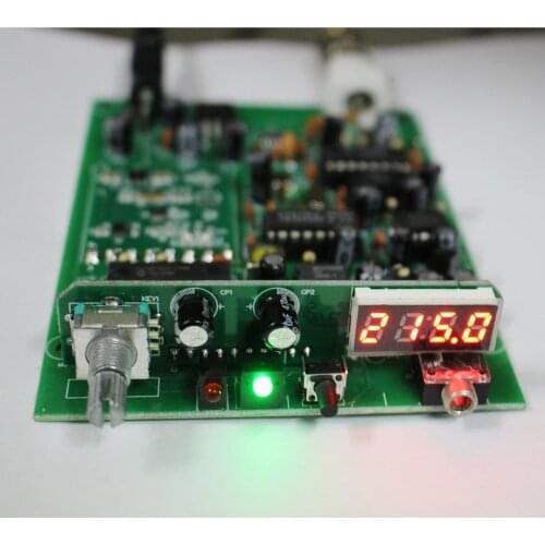 Radio Receiver DIY Kit Aviation Band Receiver Double Frequency Conversion with High Sensitivity 118-136MHz