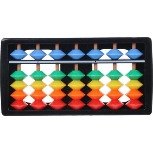 Colorful Abacus Arithmetic Soroban Maths Calculating Tools Educational Toy