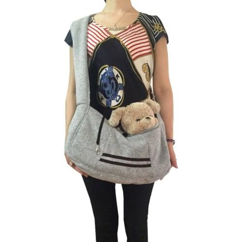 Quality Soft Cotton Blend Sling Pet Dog Cat Puppy Carrier Bag Single-shoulder Pet Bag Slings Dog Carrier
