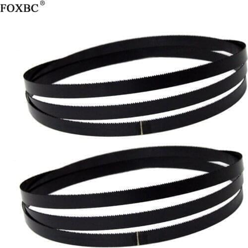 FOXBC Carbon Bandsaw Blades 1790x13x0.5mm 3 4 14TPI Band Saw Woodworking Tools Accessories 2pcs