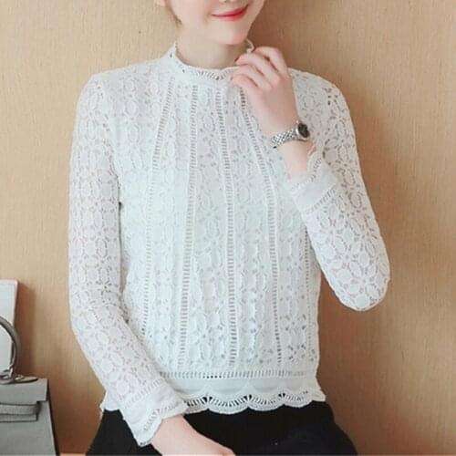 VOGORSEAN Openwork Blouses