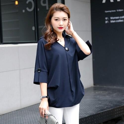 Plus Size L-5XL 6XL Blouse Women Shirts Summer Style Blusa Chiffon Womens Tops and Shirt Casual Fashion Woman Blouses 2020