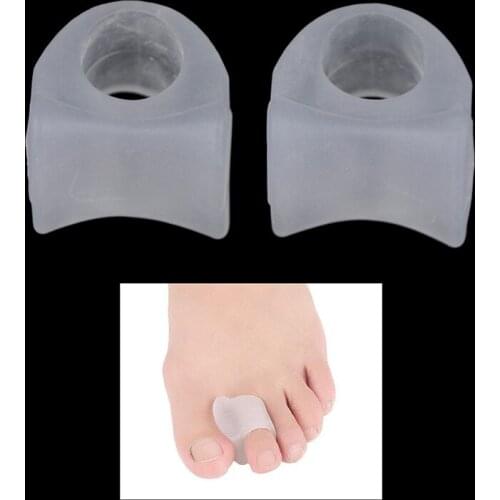 1Pair Toe Separator Insoles Ring Separation Hallux Valgus Correction Pad Foot Care Orthopedic Foot Toe Hallux Valgus Correct