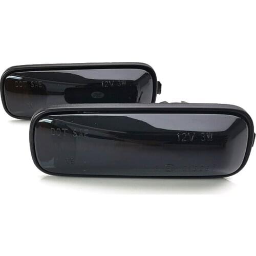 2 PCS Dynamic Turn Signal Yellow Indicator Light Side Marker Fender Lamp Light For Honda Civic Ballade Hatchback Sedan 1995-1999