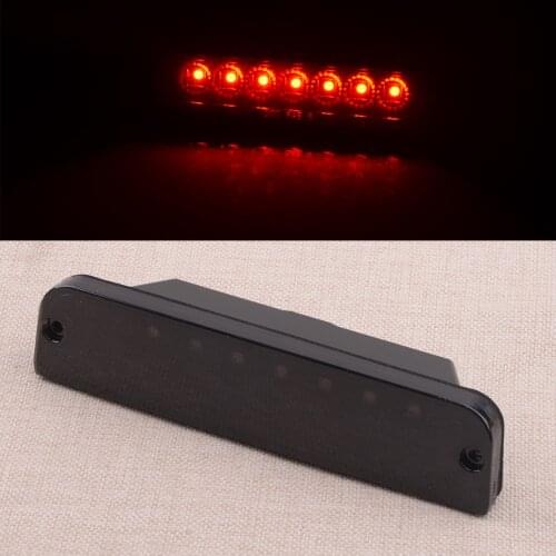 CITALL Third Brake Light High Mount Red LED Tail Lamp fit for Jeep Wrangler TJ 1997-2000 2001 2002 2003 2004 2005 2006