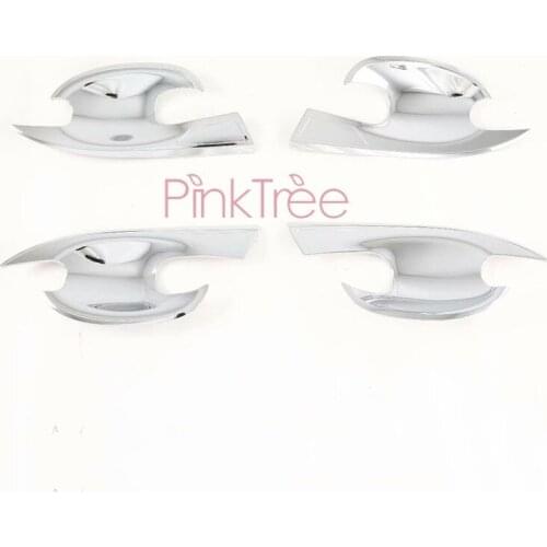 For Mazda CX30 CX-30 2020 2021 Chrome Exterior Door Bowls Cover Trim Car Styling Accessories